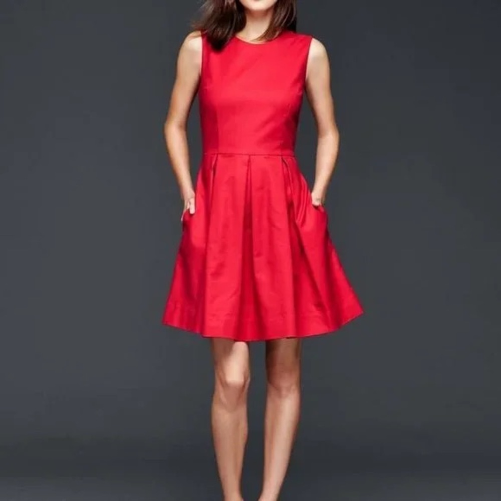 GAP A-Line Flair Dress with Pockets